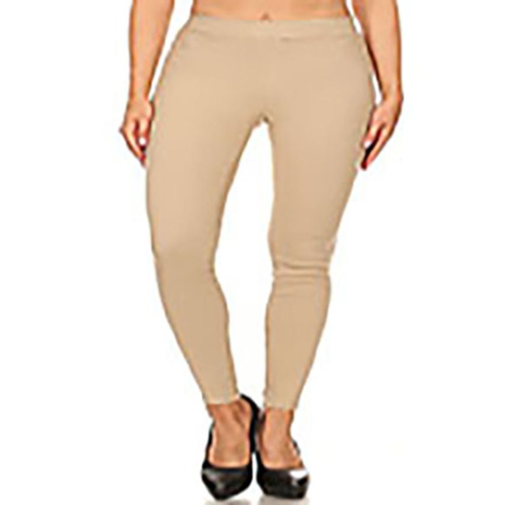 Jvini Women's High Waist Pull-On Skinny Jeggings